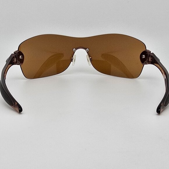 *SOLD* Oakley 05-361 Compulsive Squared Dark Topaz Frame Bronze Lens Sunglasses - Picture 5 of 16
